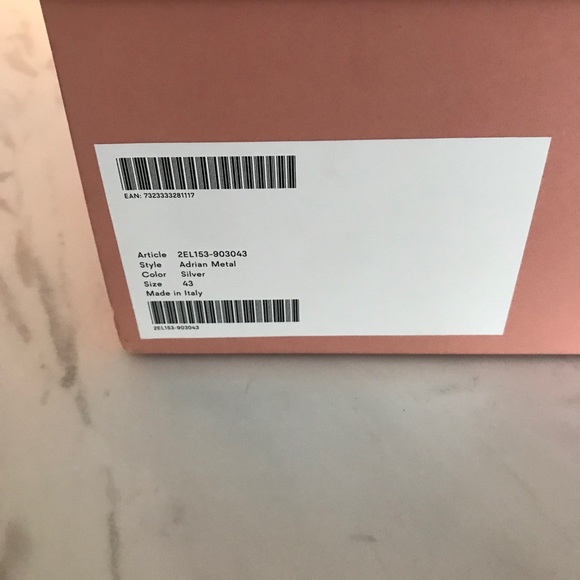 Acne Studios Adrian Smiley Face Silver sneaker - Picture 4 of 4